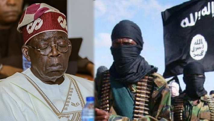 Tinubu sleeping, terrorists
