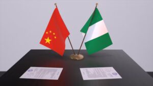 Nigeria/China flags