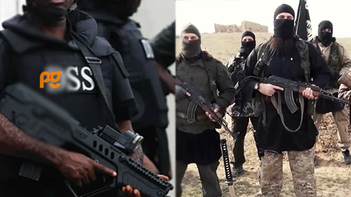 SSS AGENTS; ISIS MILITANTS