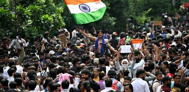 Protesting Indians