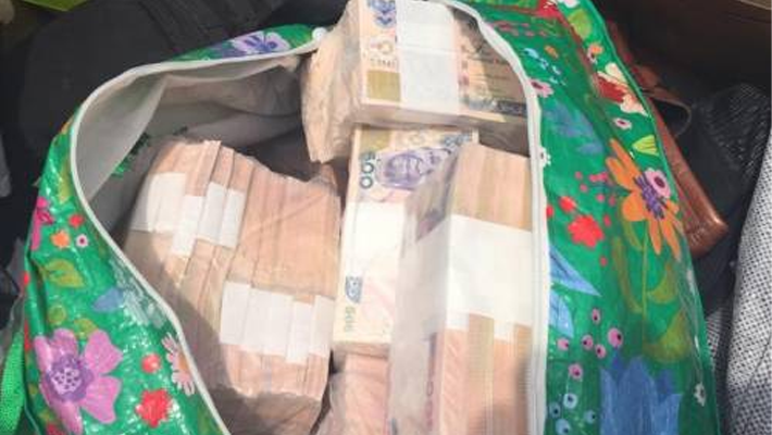 Bags of cash