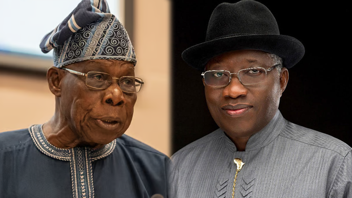 Olusegun Obasanjo and Goodluck Jonathan