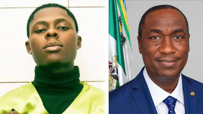 Mohbad and Obafemi Hamzat