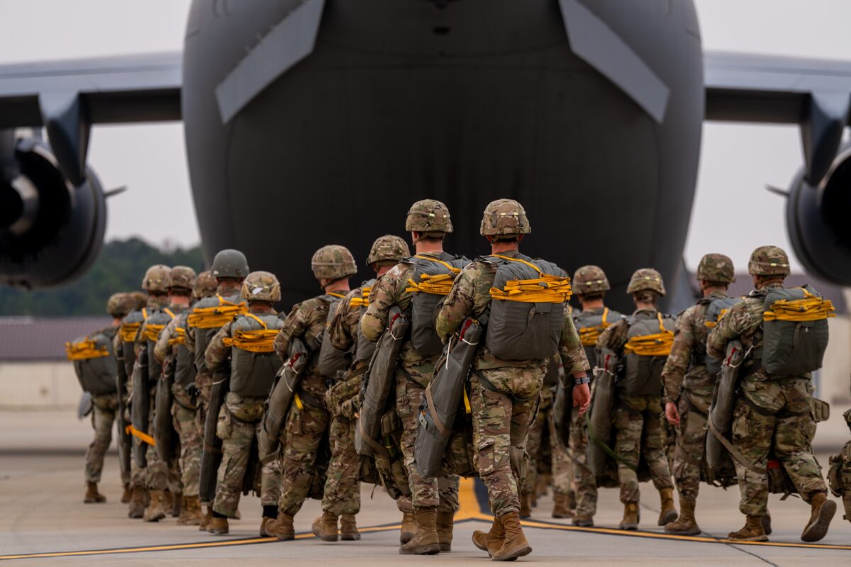 U.S. paratroopers