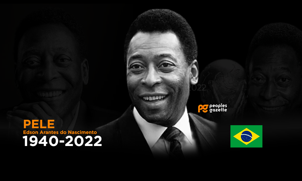 Football Legend Pele Arantes do Nascimento (Credit: Ahmed Oluwasanjo/Peoples Gazette)