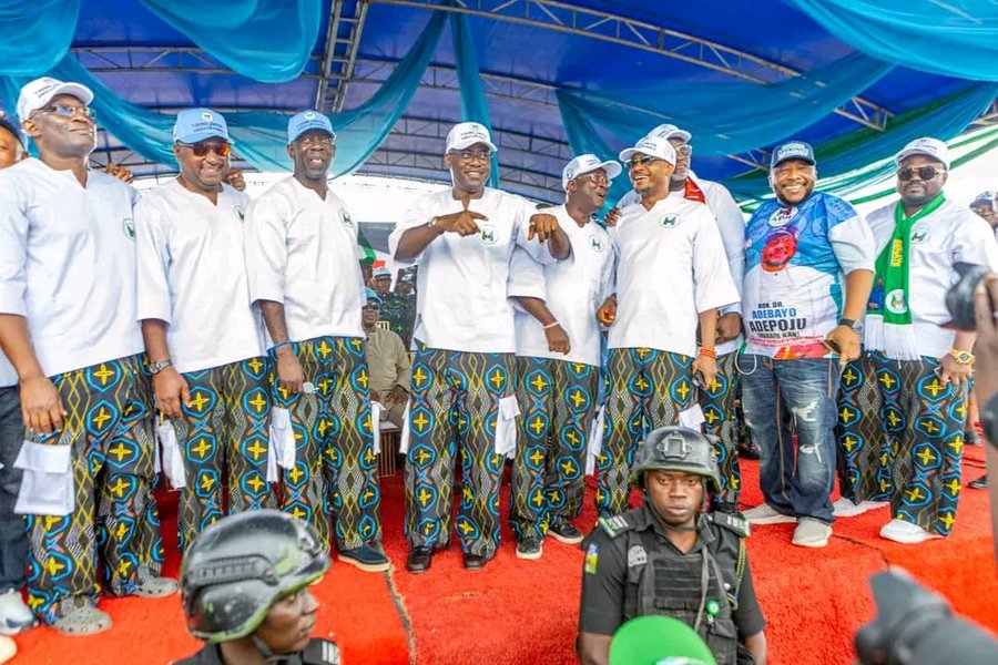 Makinde at presidential campaign rally