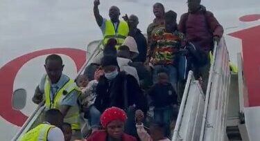 Ghana citizens evacuated from South Africa