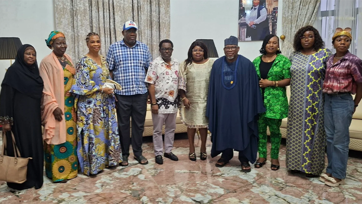 Seriake Dickson and the Women Collective Hub
