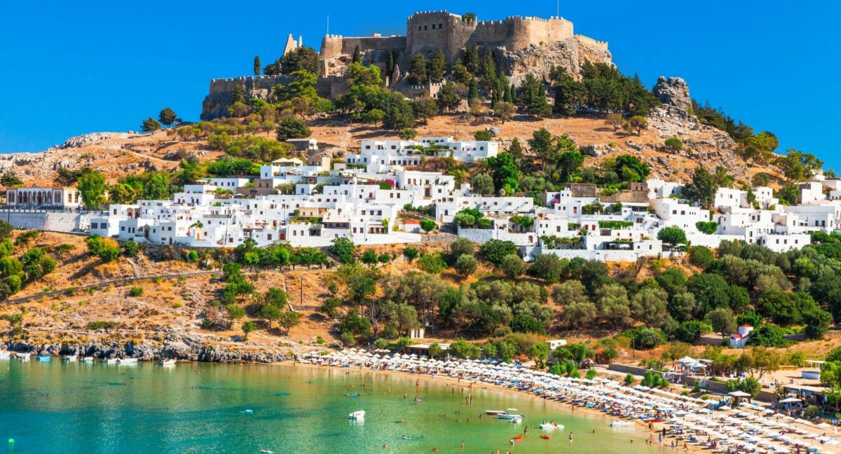 Greek island of Rhodes