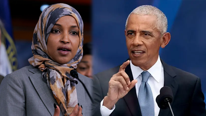 Ilhan Omar and Obama