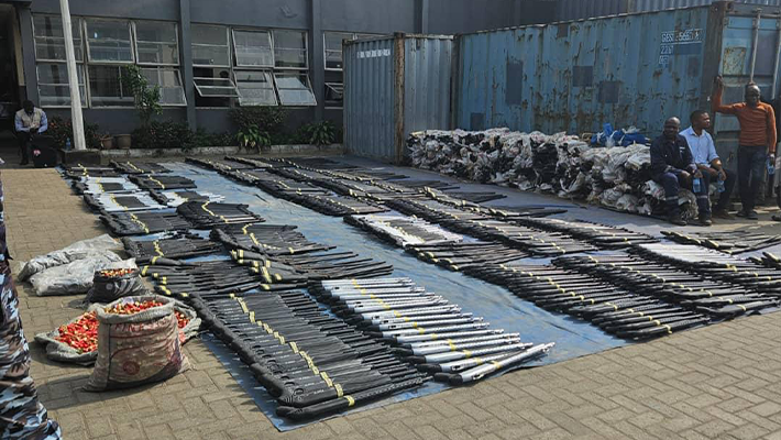 Arms, ammunition