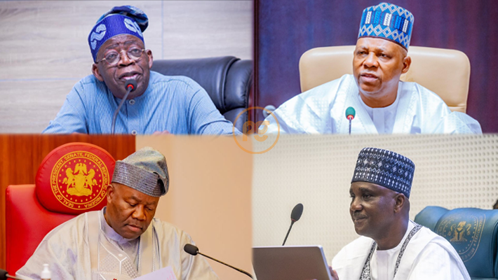 Bola Tinubu, Kashim Shettima, Godswill Akpabio, Tajudeen Abbas