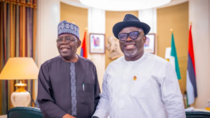 President Bola Tinubu and Governor Sheriff Oborevwori