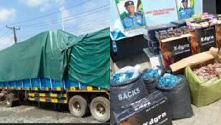 Truckload of suspected counterfeit drugs