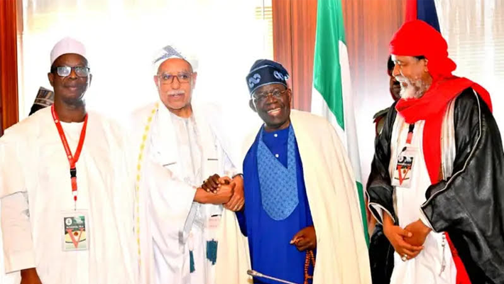 Sheikh Ali Bin Arabi, President Bola Tinubu and others