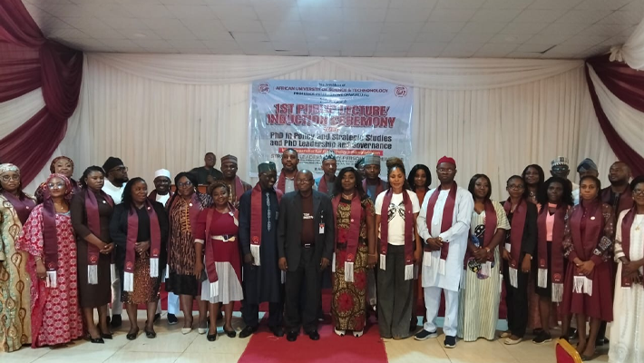 African varsity inducts pioneer PhD students