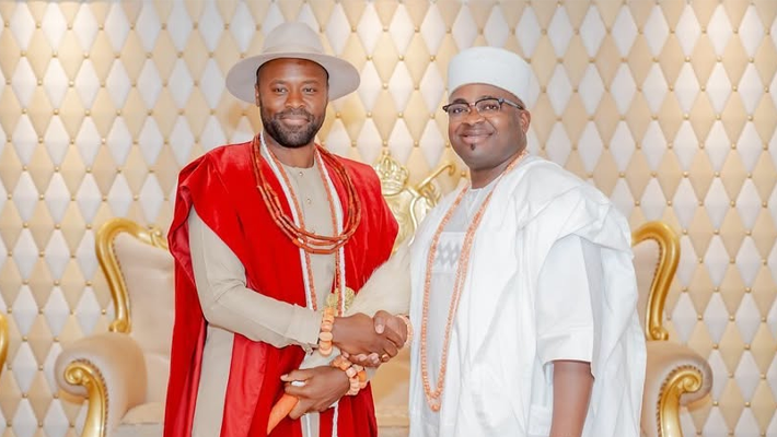 Olu of Warri Ogiame Atuwatse III and Ikate-Elegushi Kingdom Saheed Elegushi