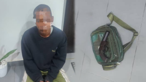 Arrested suspect