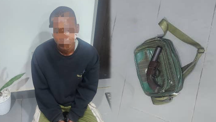 Arrested suspect