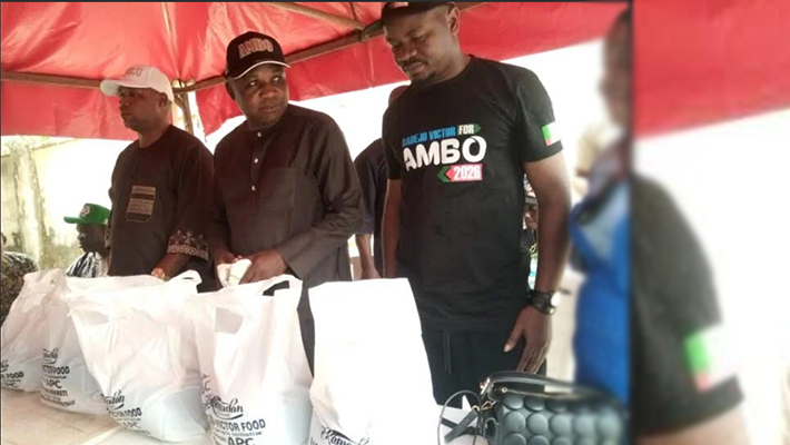 Osun APC chieftain distributes food items