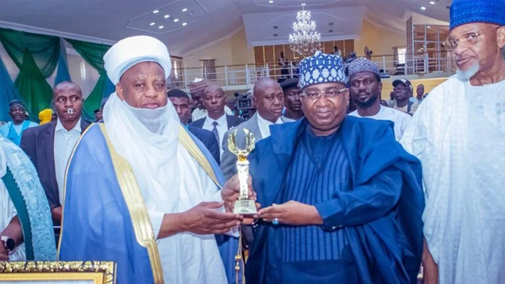 Sa’ad Abubakar III and Governor Nasir Idris