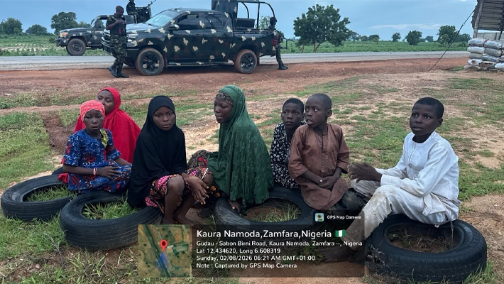 Troops rescue nine abducted victims