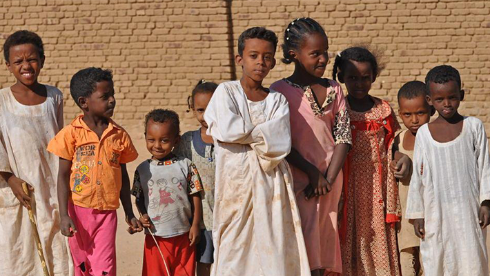 Children in Sudan (Credit: Humanium)