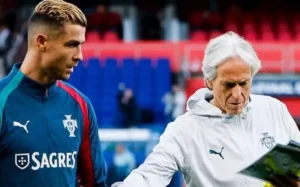 Ronaldo and Jorge Jesus