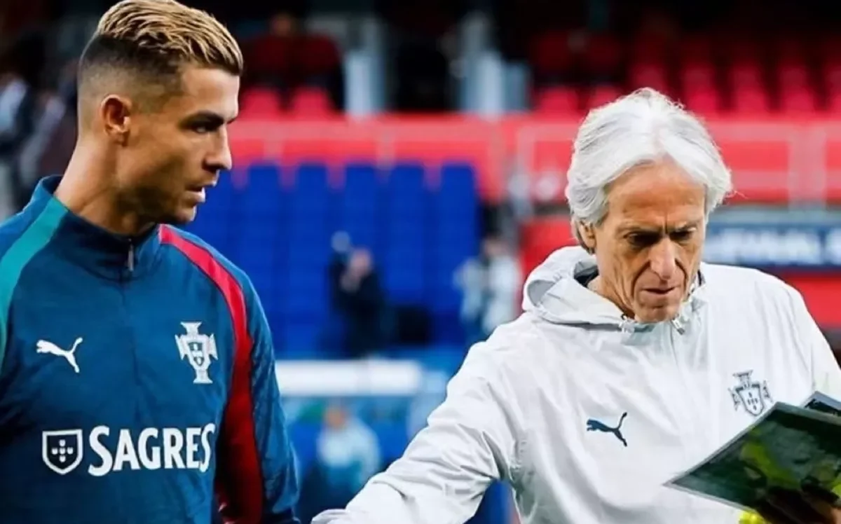 Ronaldo and Jorge Jesus