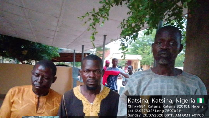 The suspected kidnappers