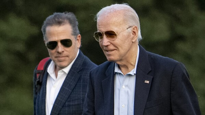 Joe Biden and Hunter Biden