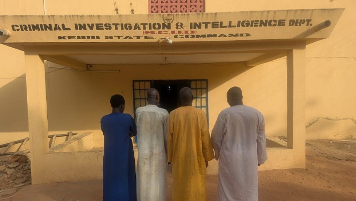 Four suspects arrested