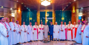 Tinubu assures Catholic leaders