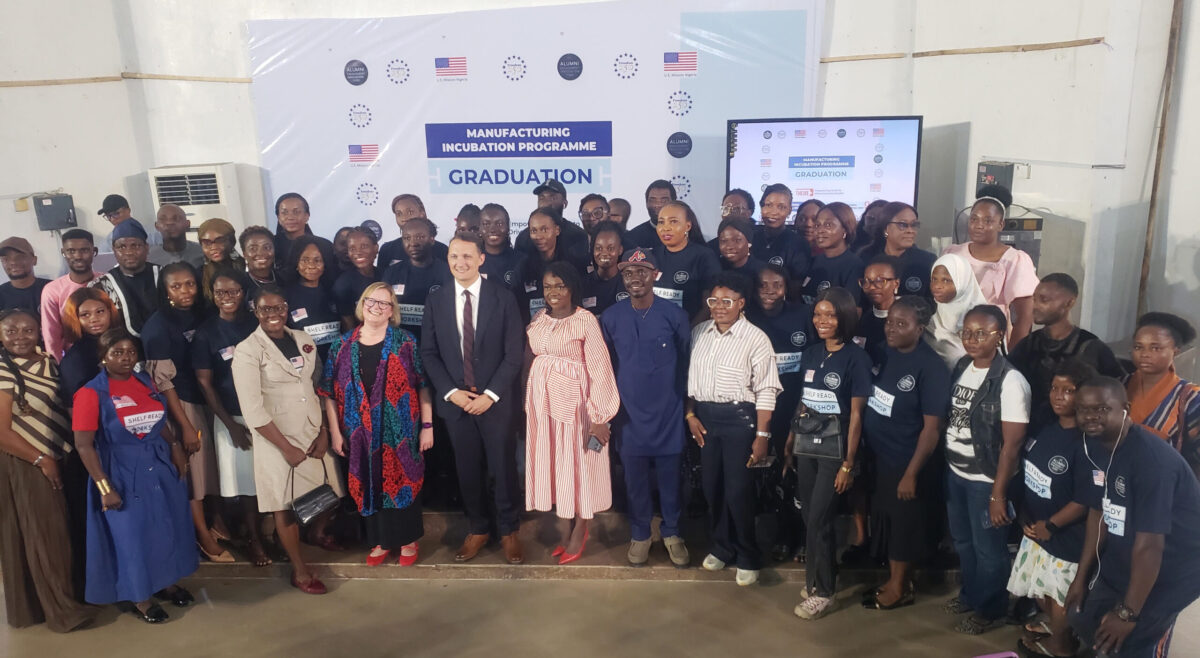 U.S. trains over 200 Nigerian entrepreneurs in manufacturing programme
