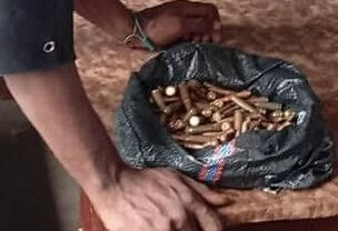 AK-47 live ammunition
