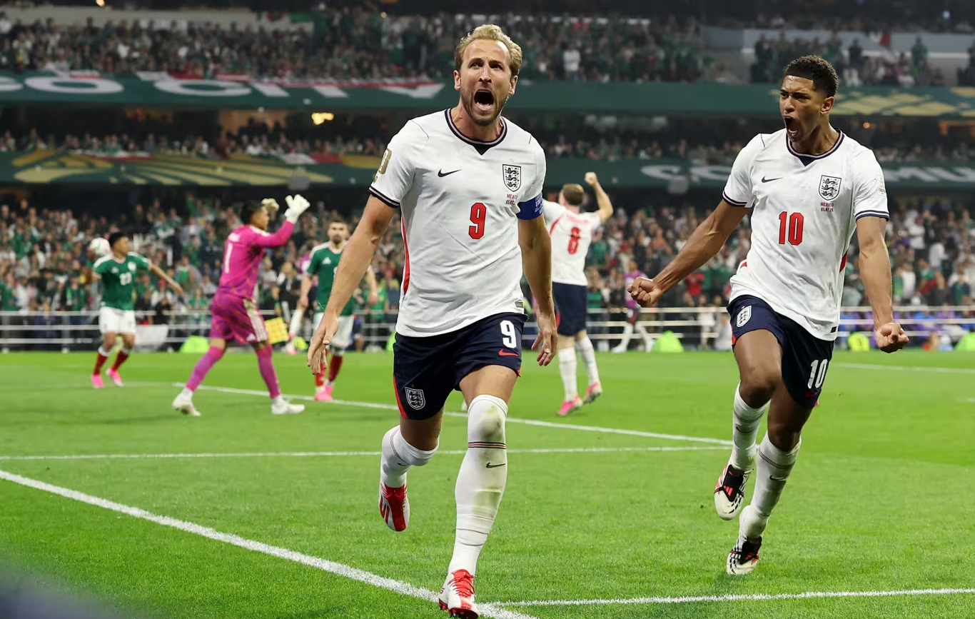 England beat co-hosts Mexico