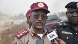 The Corps Marshal, Federal Road Safety Corps (FRSC), Malam Shehu Mohammed