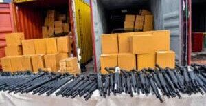 Rifles seized at Tin Can Island Port Command