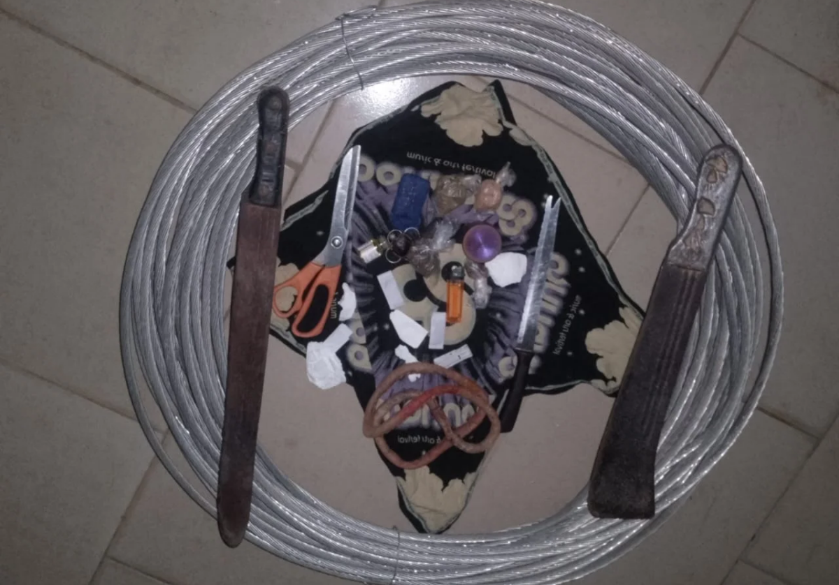 recovered stolen electrical cables and other items