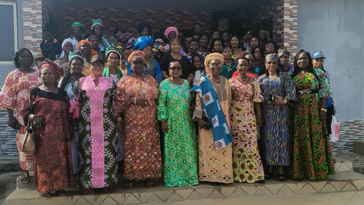 women at the inaugural meeting
