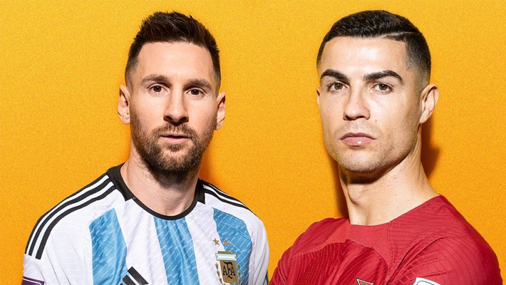 Cristiano Ronaldo and Lionel Messi