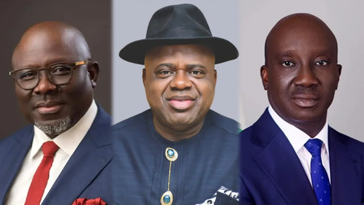 Sheriff Oborevwori ,Douye Diri, Monday Okpebholo