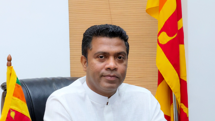 Minister of Health and Mass Media, Nalinda Jayatissa
