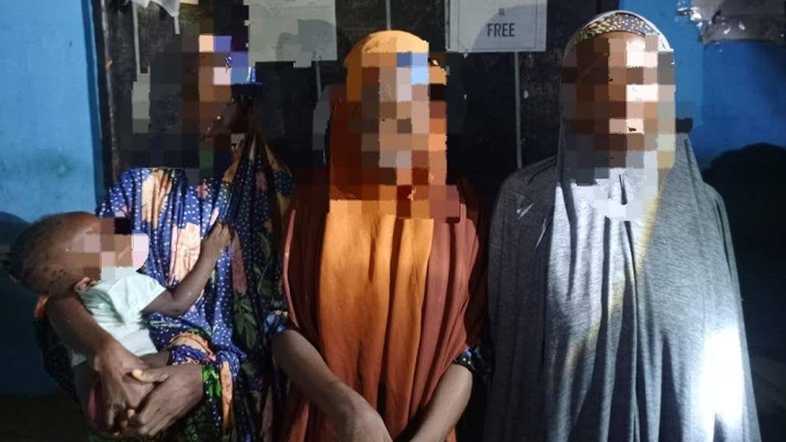 Rescued hostages