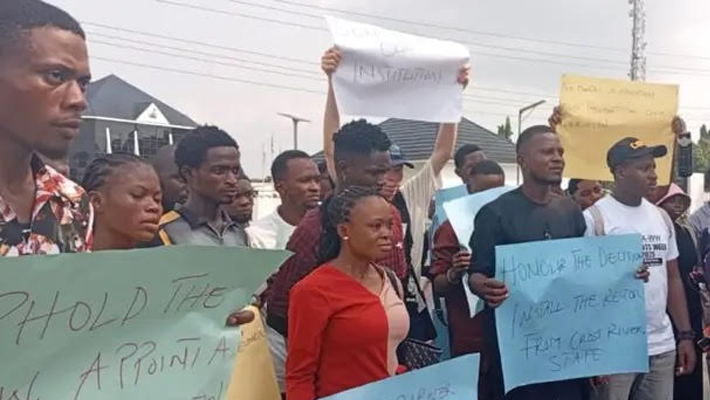 protesting Students