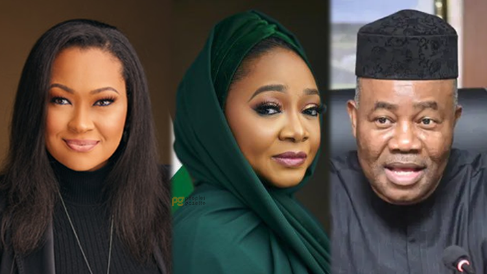 Natasha, Imaan Sulaiman-Ibrahim and Akpabio