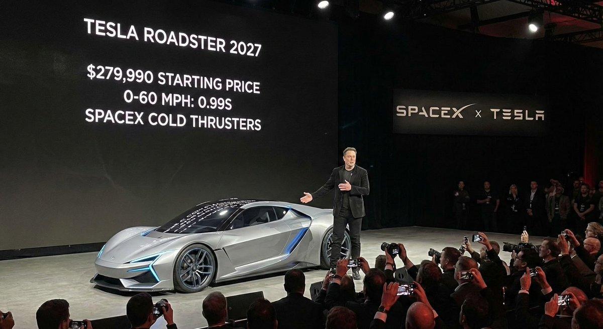 Billionaire Elon Musk’s Tesla has unveiled its next-generation Roadster